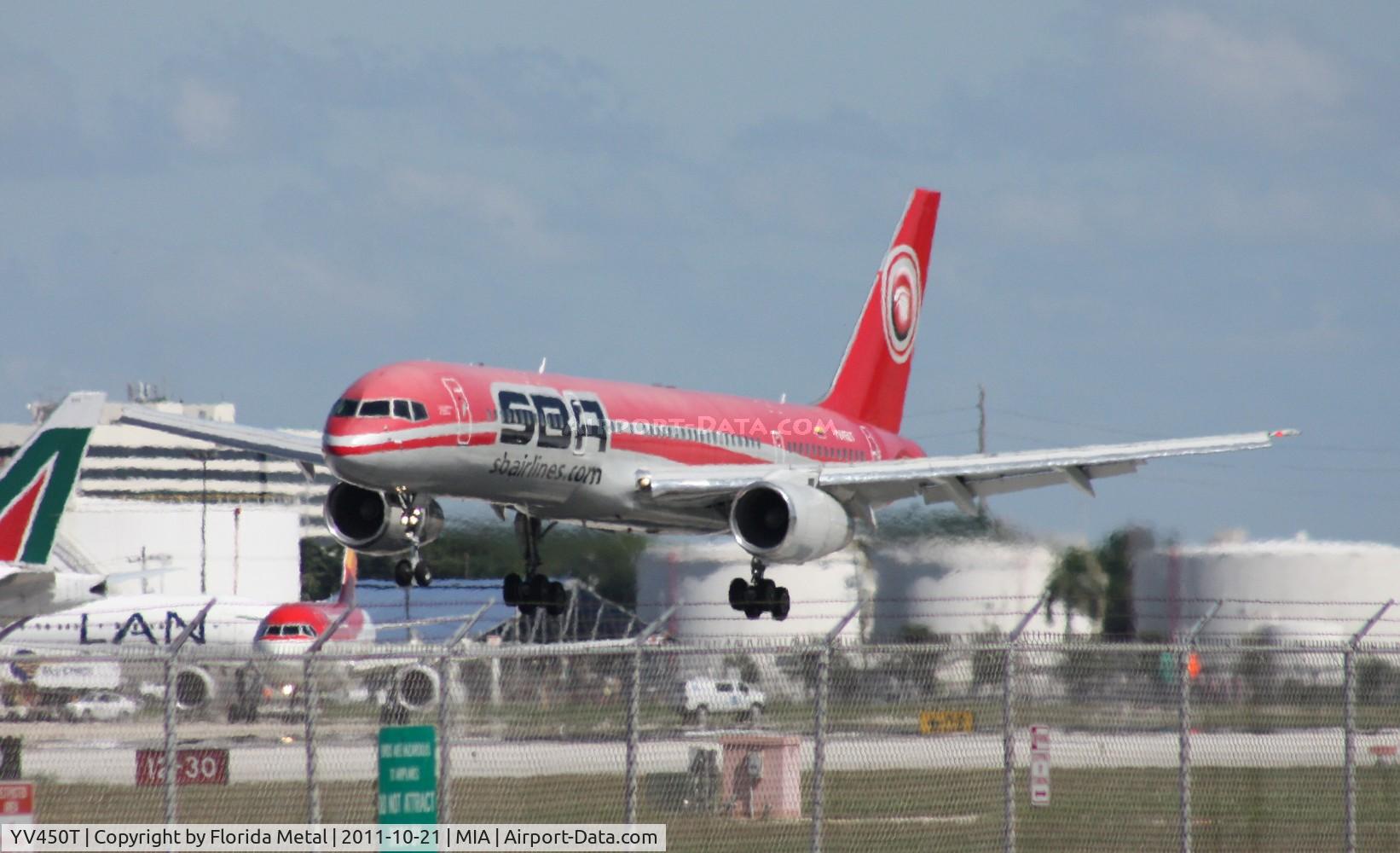 YV450T, 1989 Boeing 757-236 C/N 24370, Santa Barbara 757
