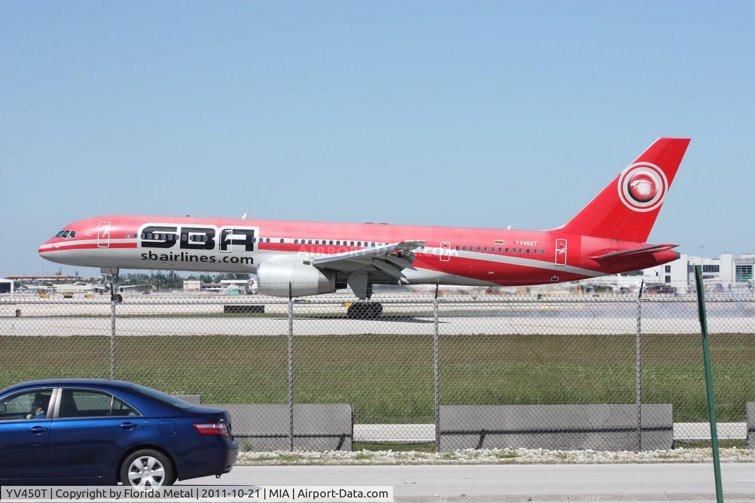 YV450T, 1989 Boeing 757-236 C/N 24370, Santa Barbara 757