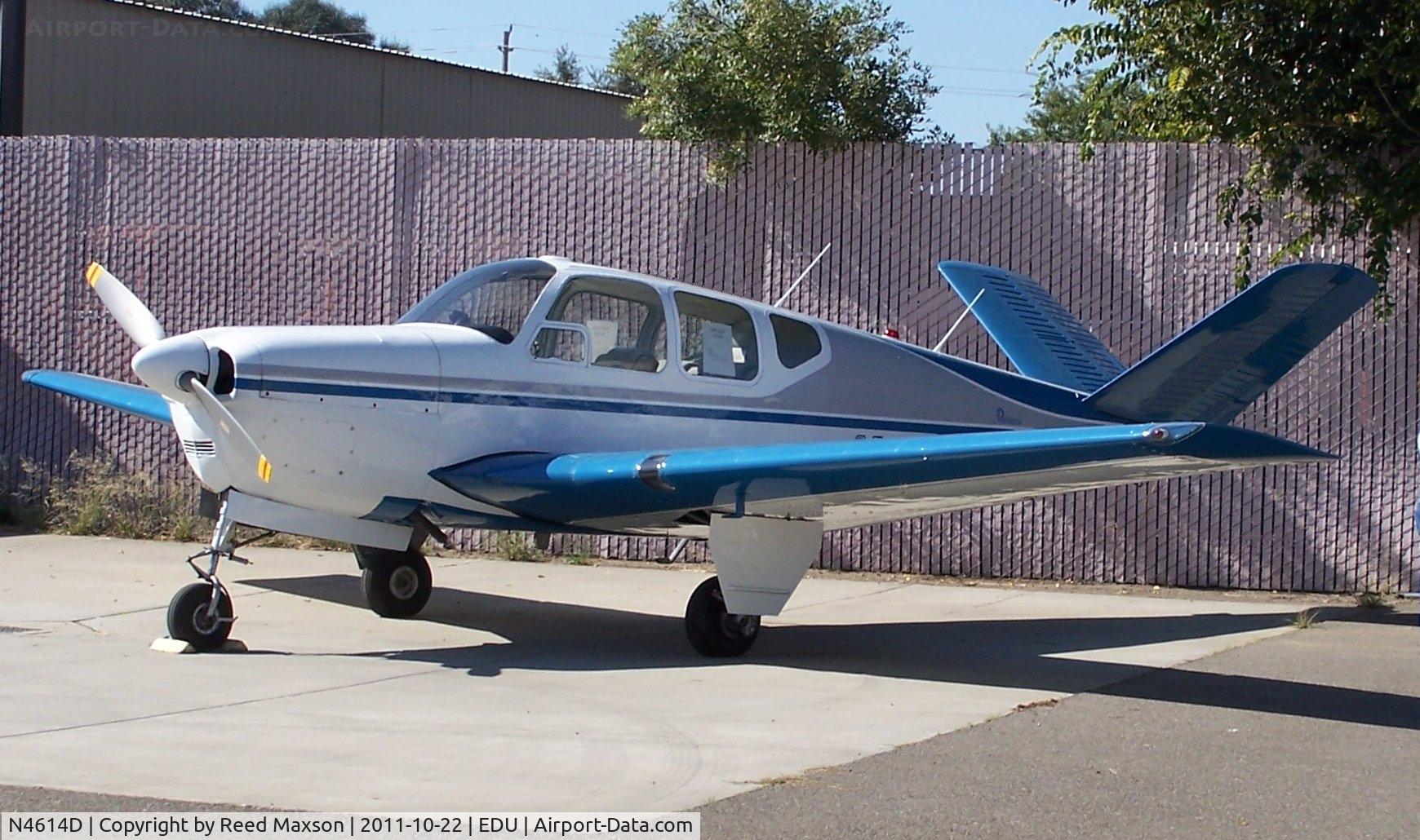 N4614D, 1956 Beech G35 Bonanza C/N D-4793, Beech 