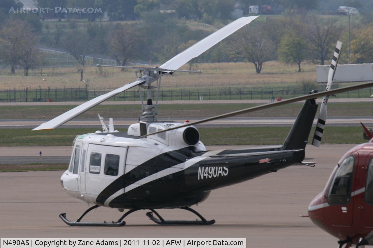 N490AS, 1964 Bell UH-1H C/N 6413686/4393, At Alliance Airport - Fort Worth, TX