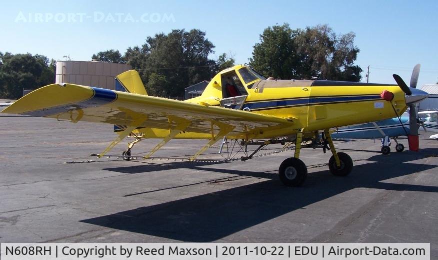 N608RH, Air Tractor Inc AT-502B C/N 502B-2737, University Airport, Davis, CA