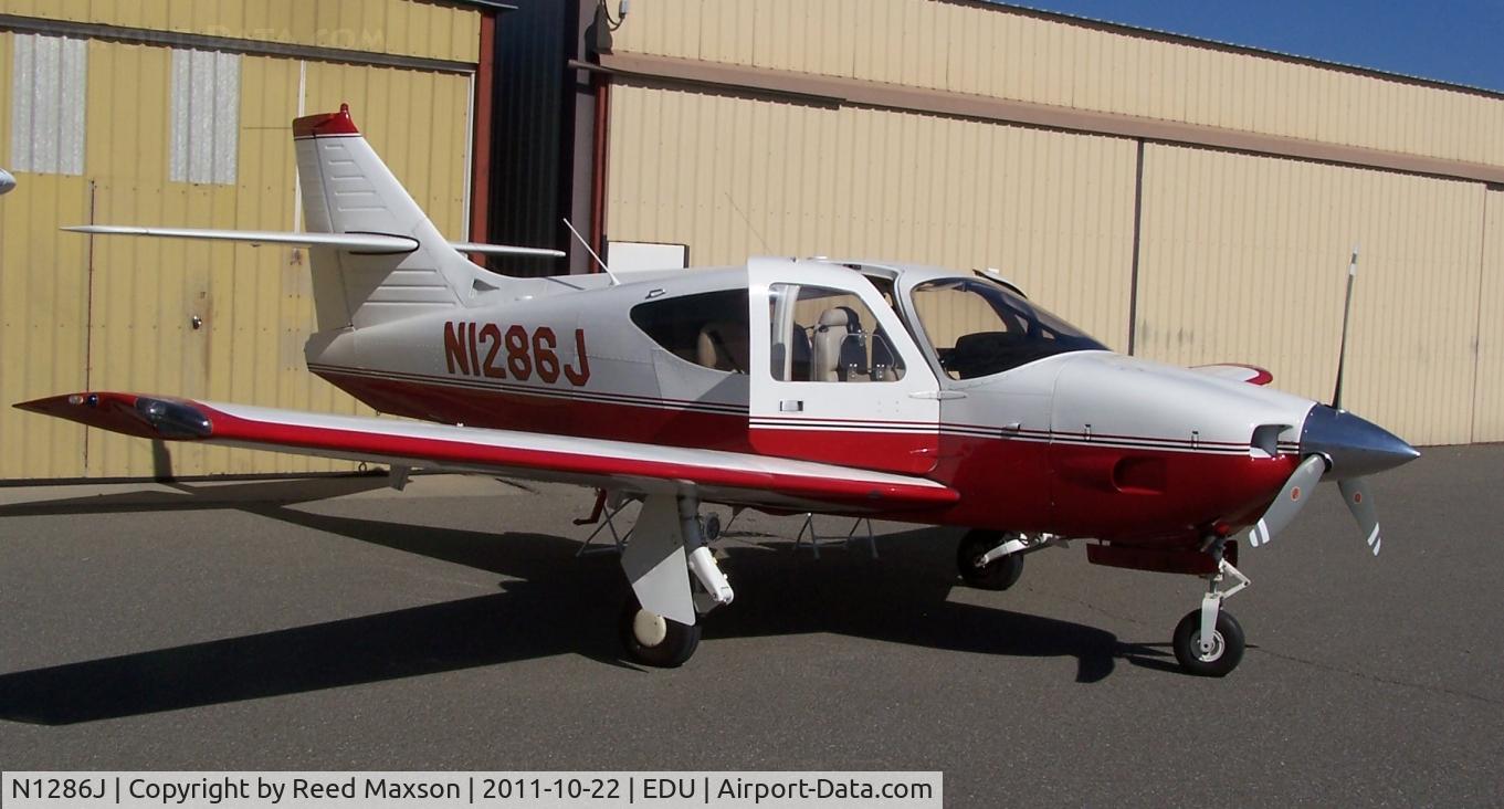 N1286J, 1975 Rockwell International 112A Commander C/N 286, Davis, CA