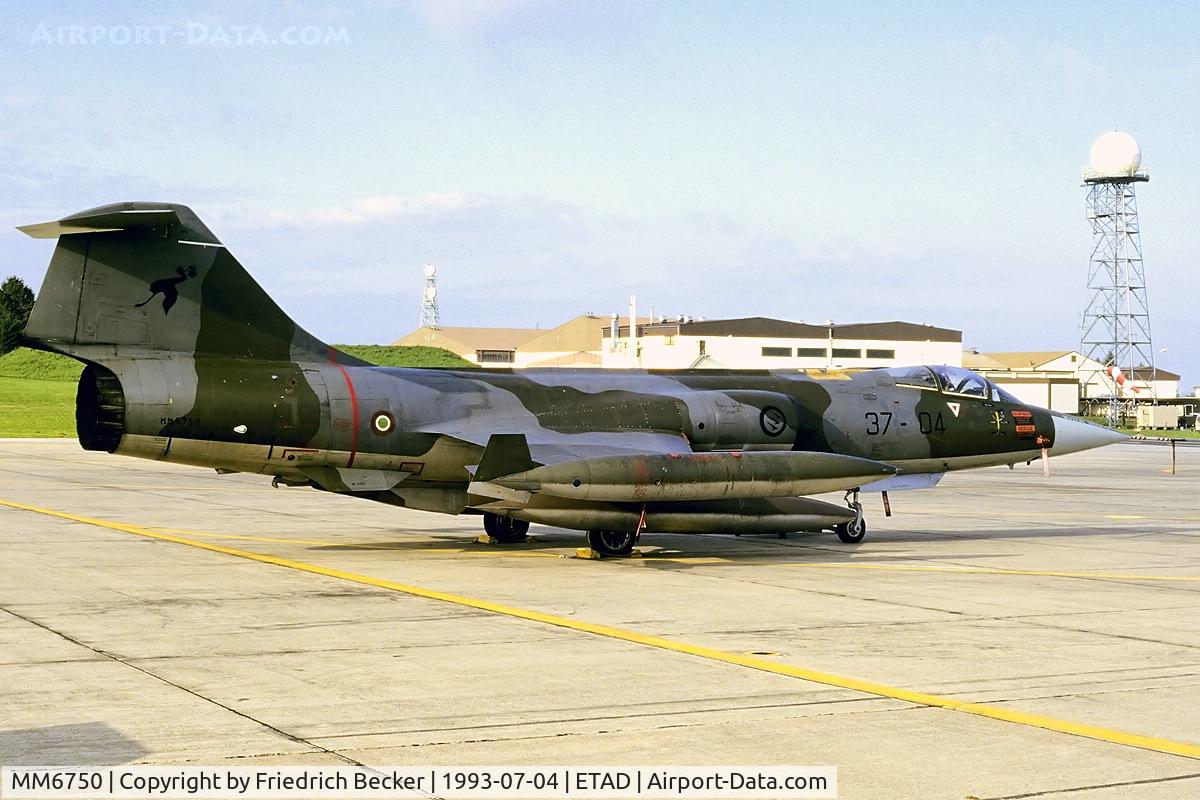 MM6750, Aeritalia F-104S-ASA Starfighter C/N 1050, static display