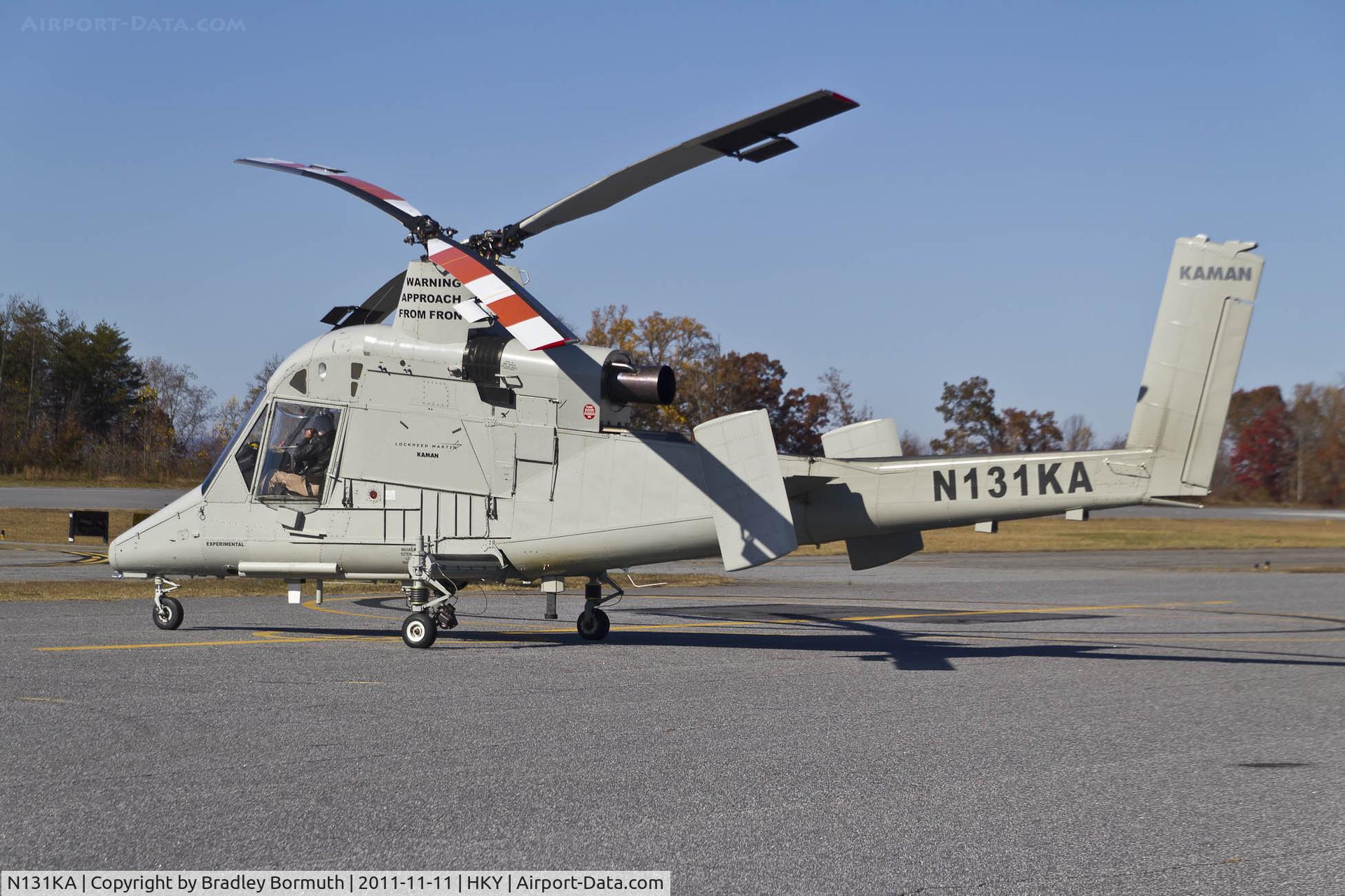 N131KA, 1993 Kaman K-1200 C/N A94-0002, Kaman helicopter fueled up in Hickory.