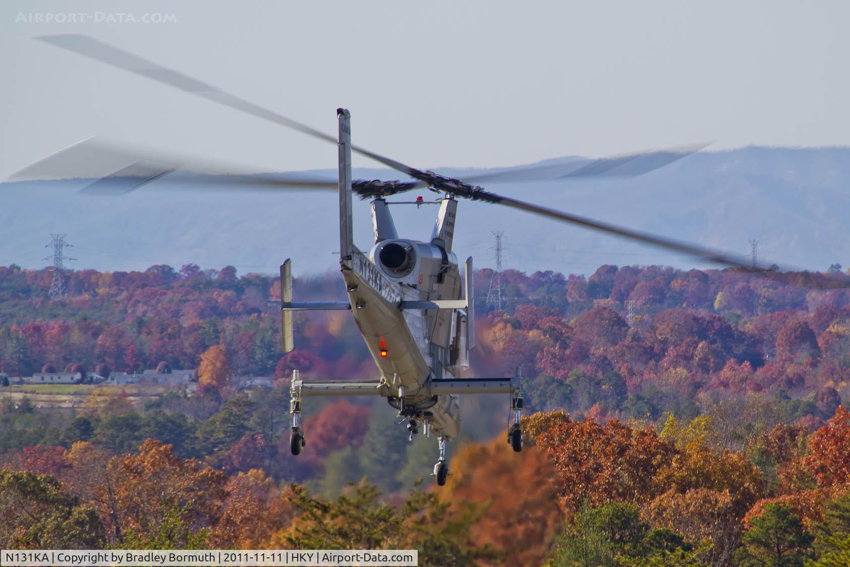 N131KA, 1993 Kaman K-1200 C/N A94-0002, Kaman helicopter fueled up in Hickory.