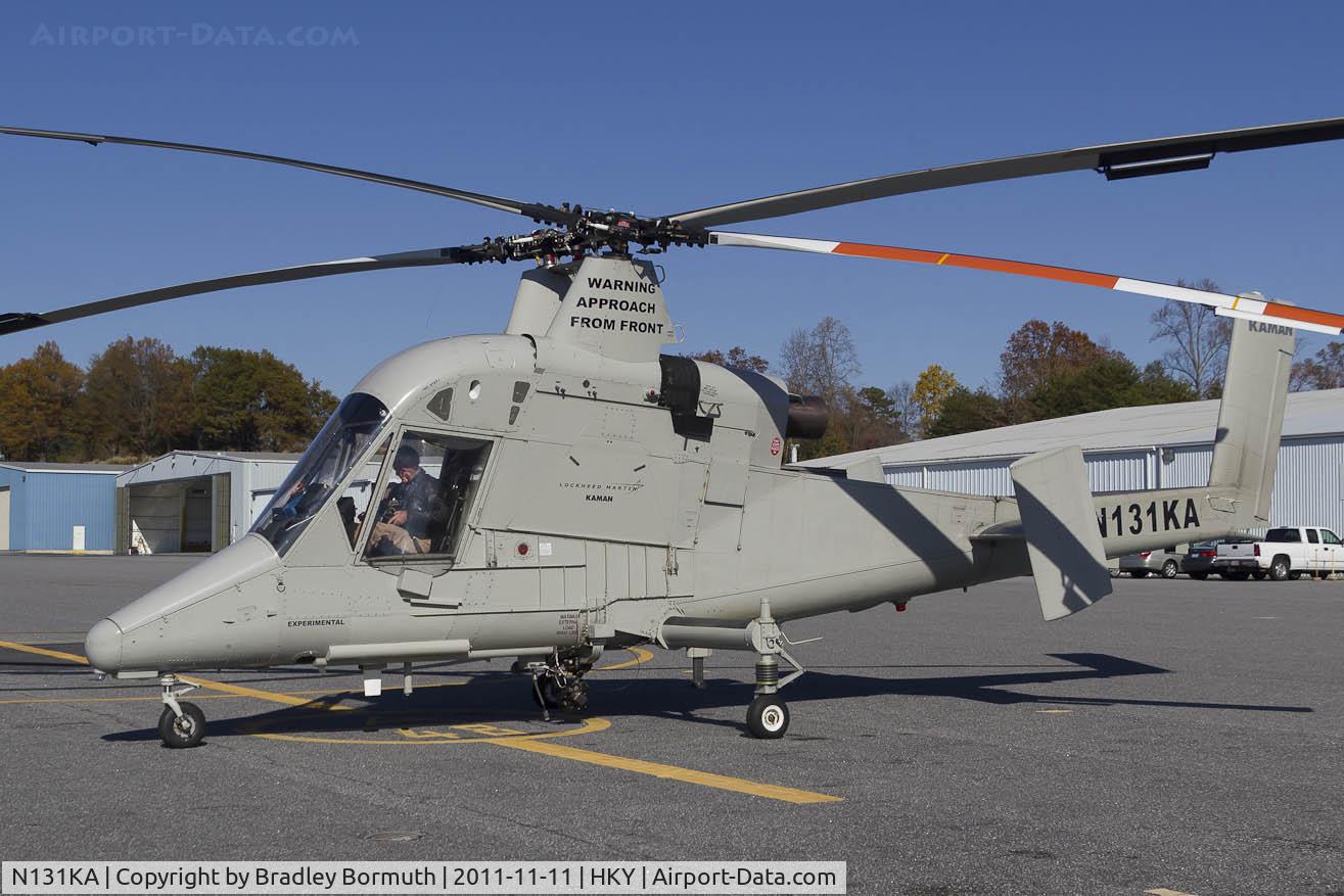 N131KA, 1993 Kaman K-1200 C/N A94-0002, Kaman helicopter fueled up in Hickory.