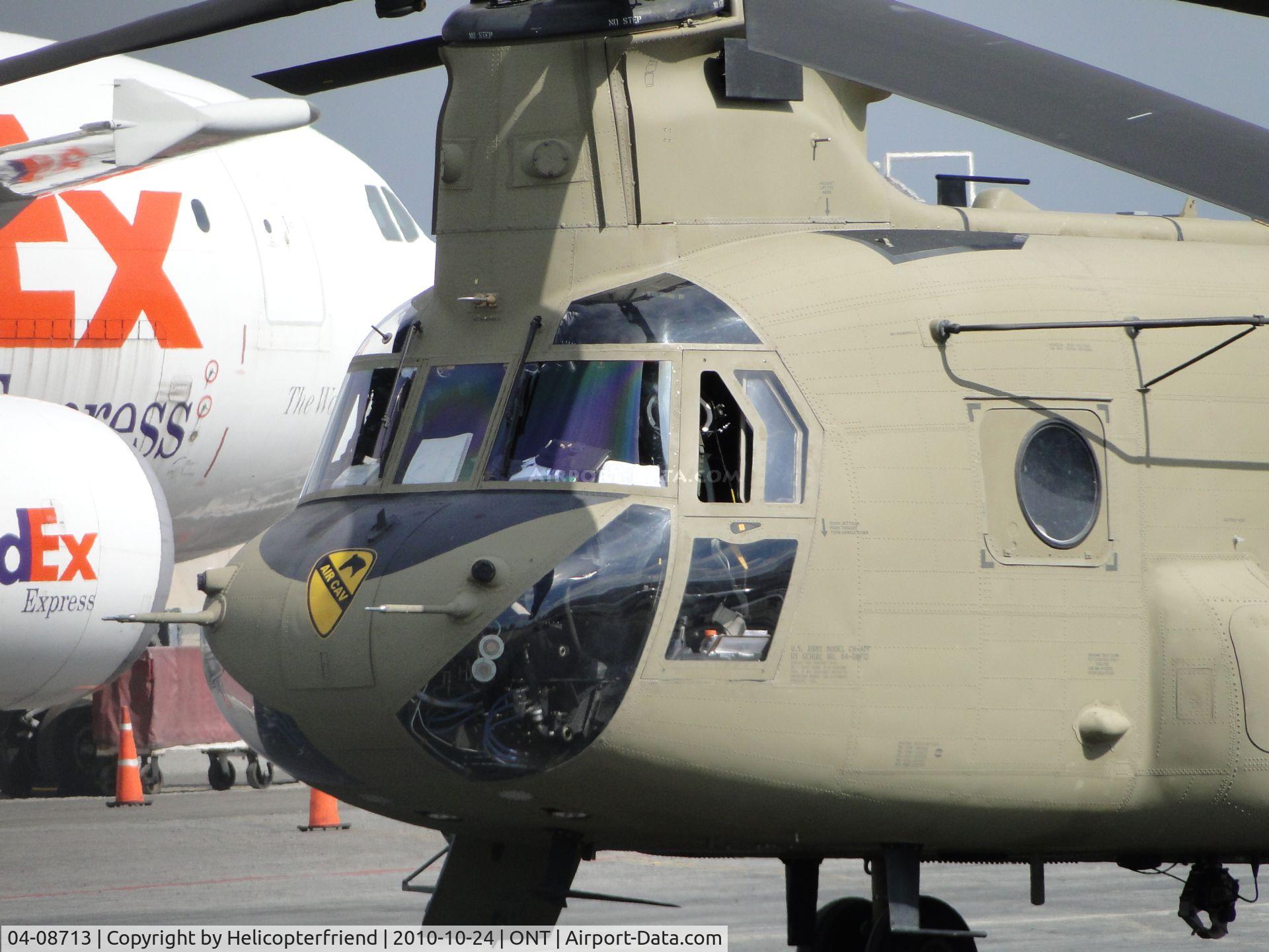 04-08713, 2004 Boeing CH-47F Chinook C/N M.8713, Parked at Guardian Air parking area.
