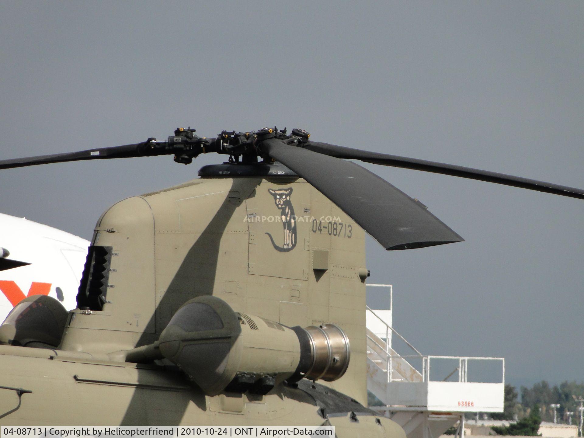 04-08713, 2004 Boeing CH-47F Chinook C/N M.8713, Parked at Guardian Air parking area.