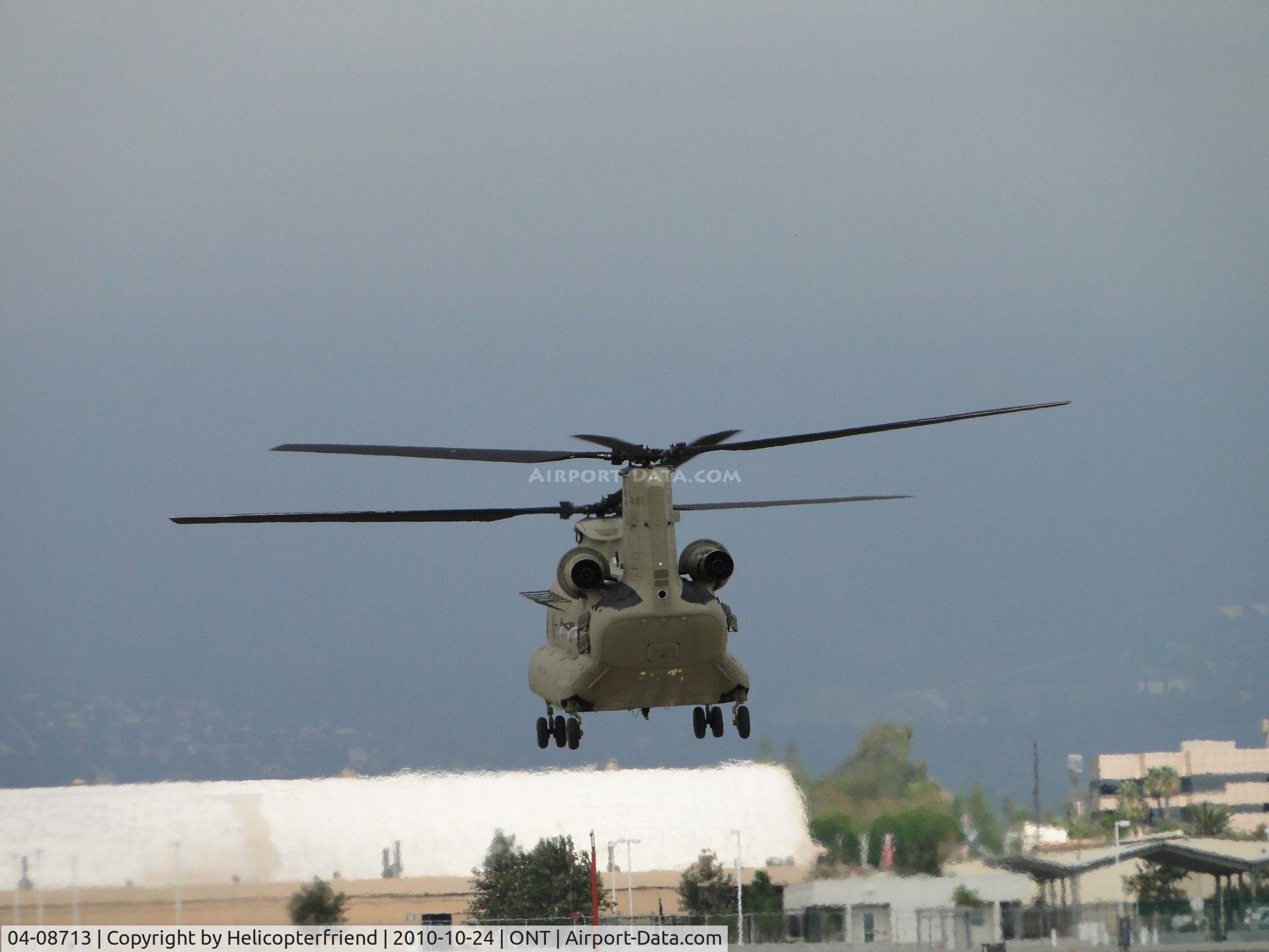 04-08713, 2004 Boeing CH-47F Chinook C/N M.8713, Parked at Guardian Air parking area.