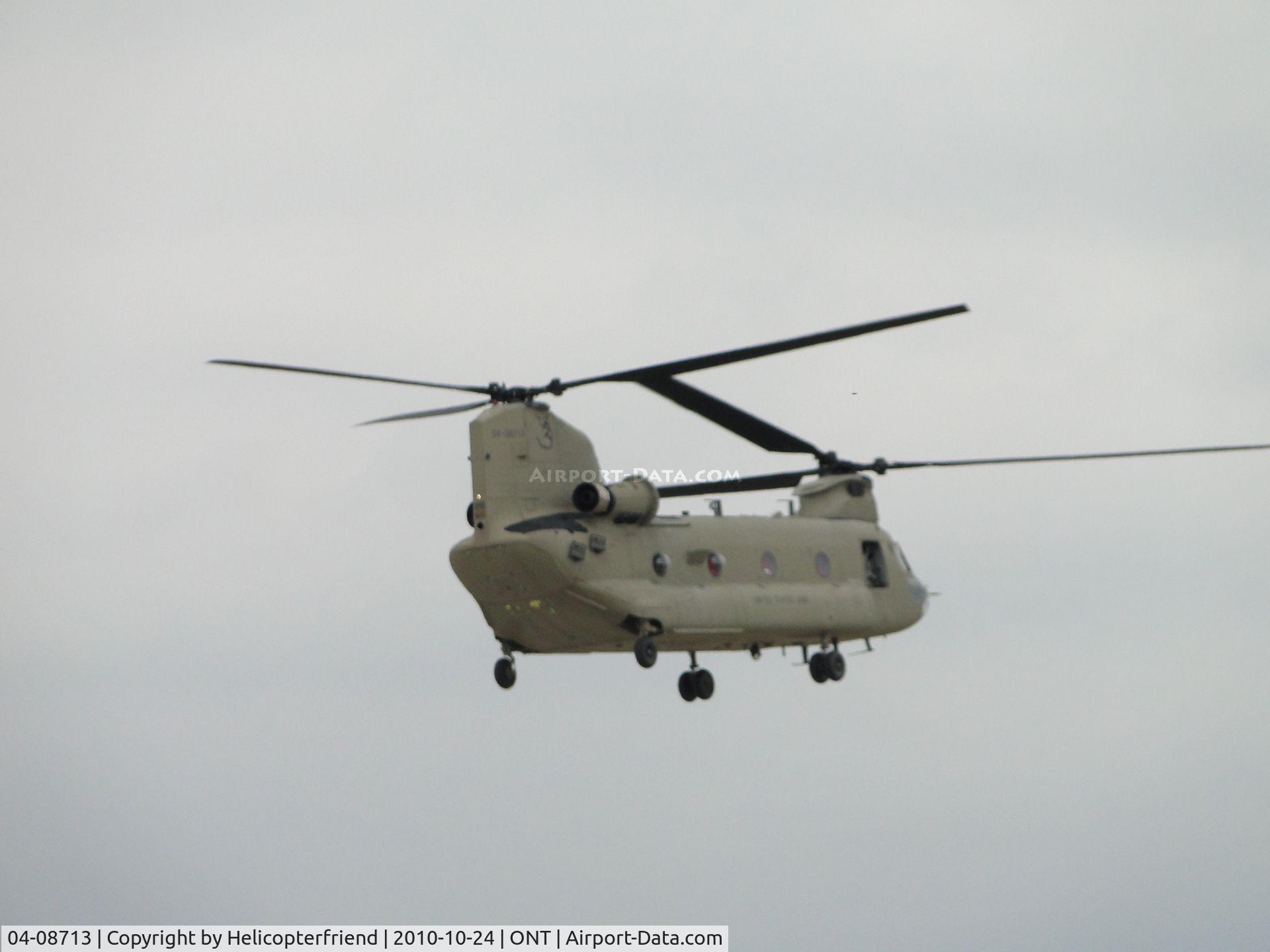 04-08713, 2004 Boeing CH-47F Chinook C/N M.8713, Parked at Guardian Air parking area.