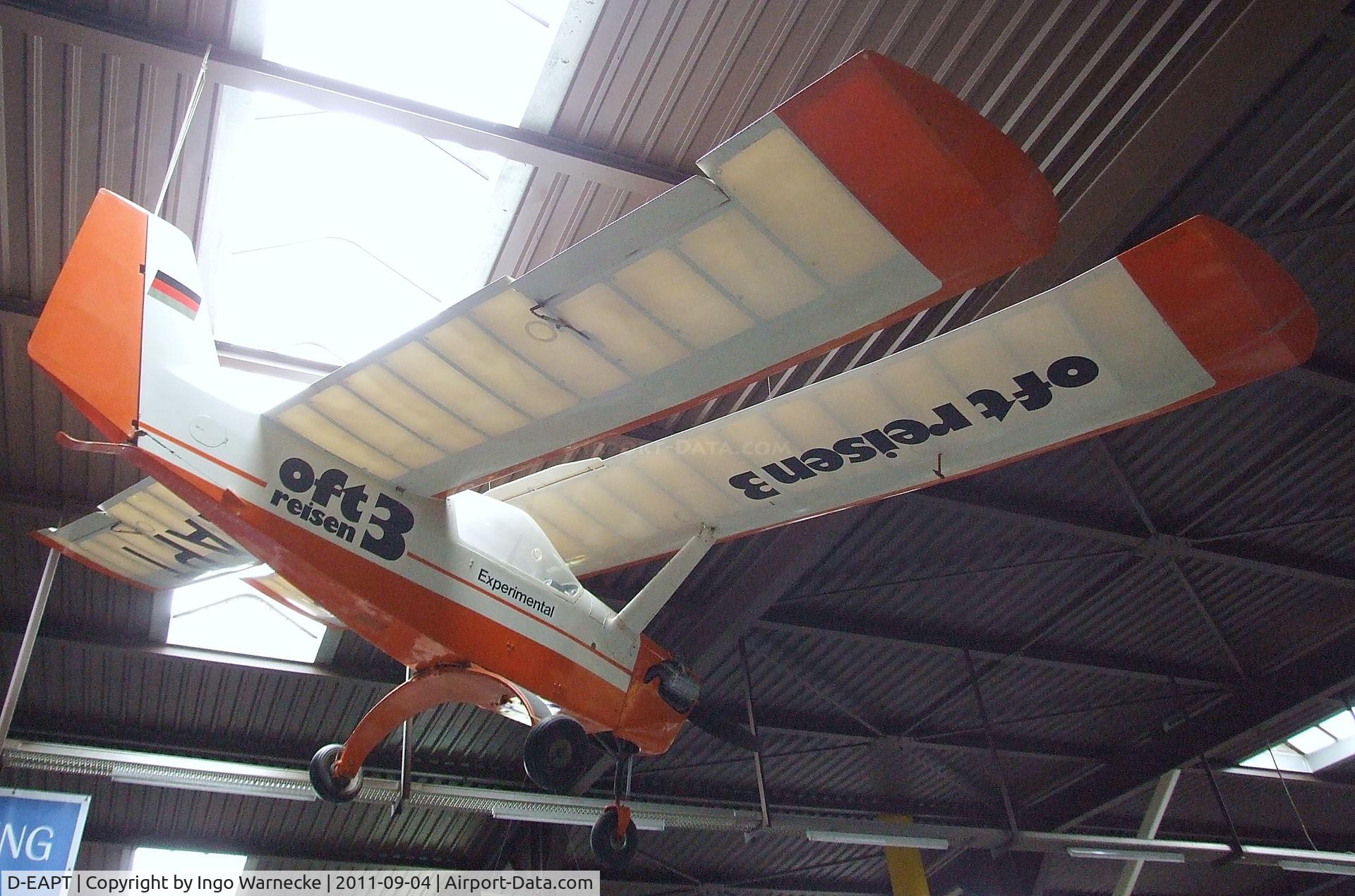 D-EAPT, Frebel F5 Aeolus C/N 001, Frebel F5 Aeolus at the Auto & Technik Museum, Sinsheim