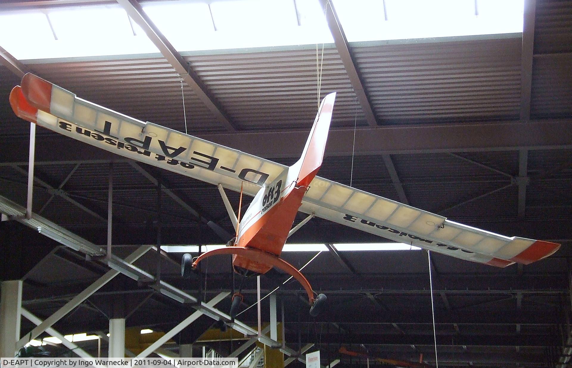 D-EAPT, Frebel F5 Aeolus C/N 001, Frebel F5 Aeolus at the Auto & Technik Museum, Sinsheim