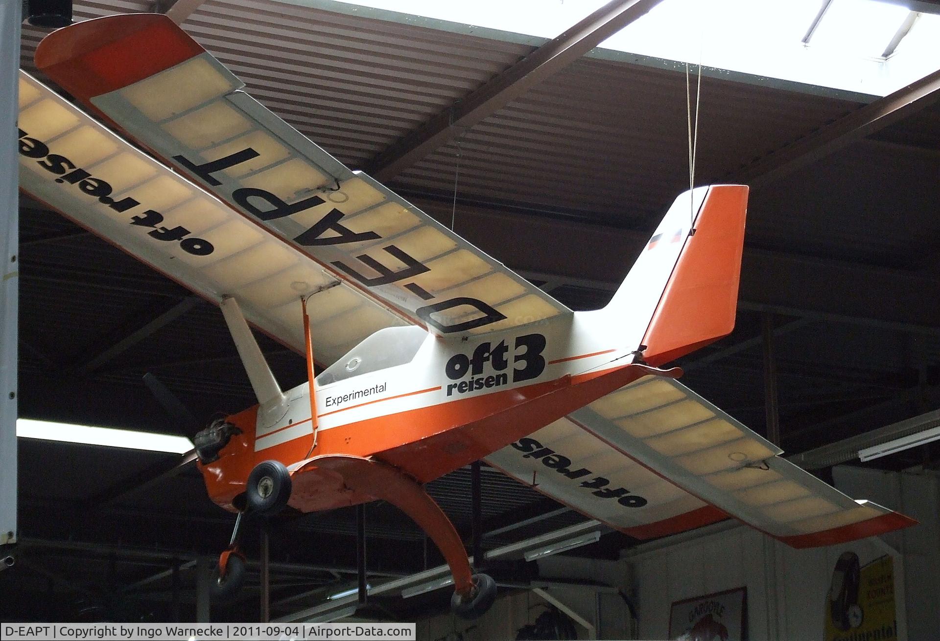 D-EAPT, Frebel F5 Aeolus C/N 001, Frebel F5 Aeolus at the Auto & Technik Museum, Sinsheim