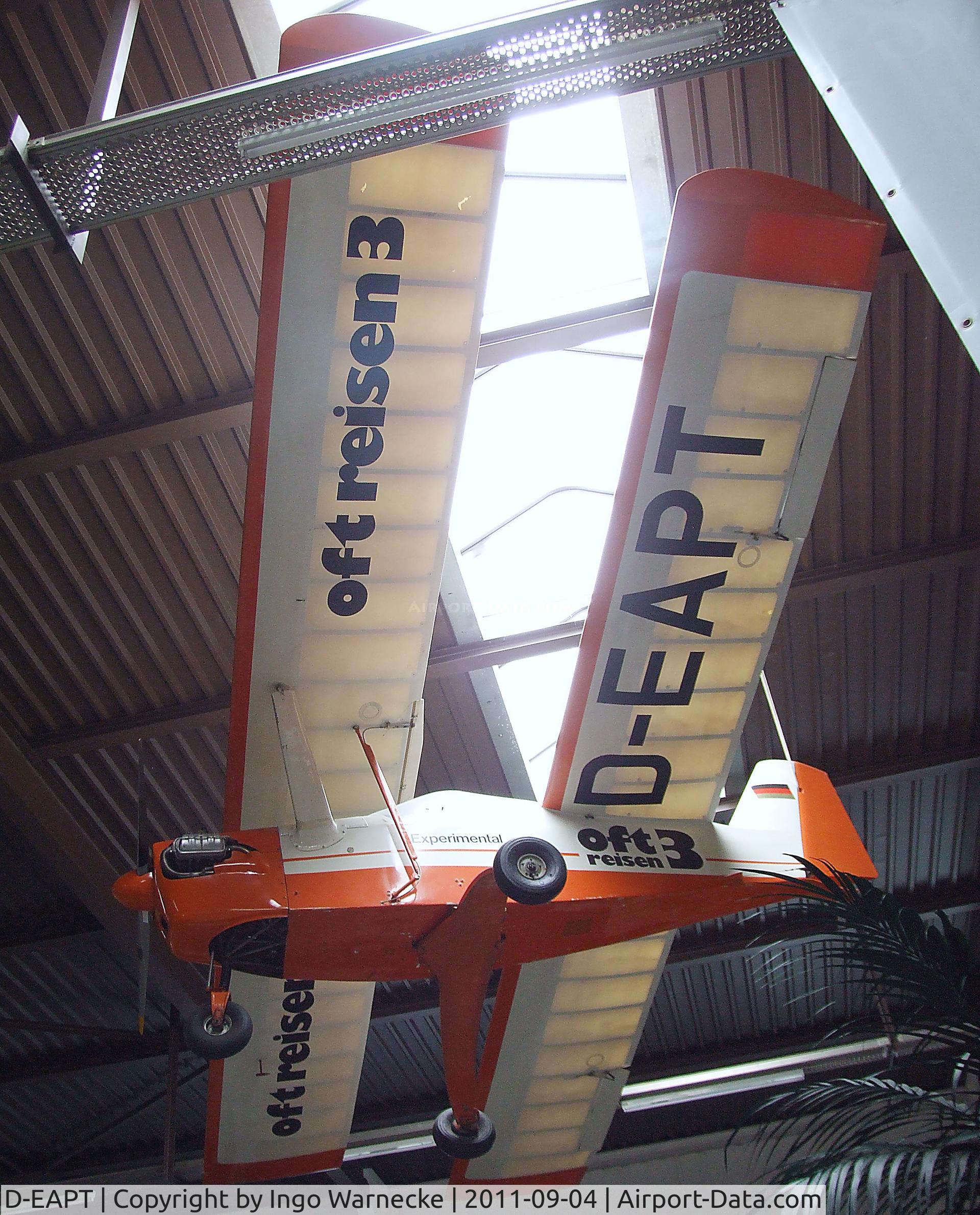 D-EAPT, Frebel F5 Aeolus C/N 001, Frebel F5 Aeolus at the Auto & Technik Museum, Sinsheim