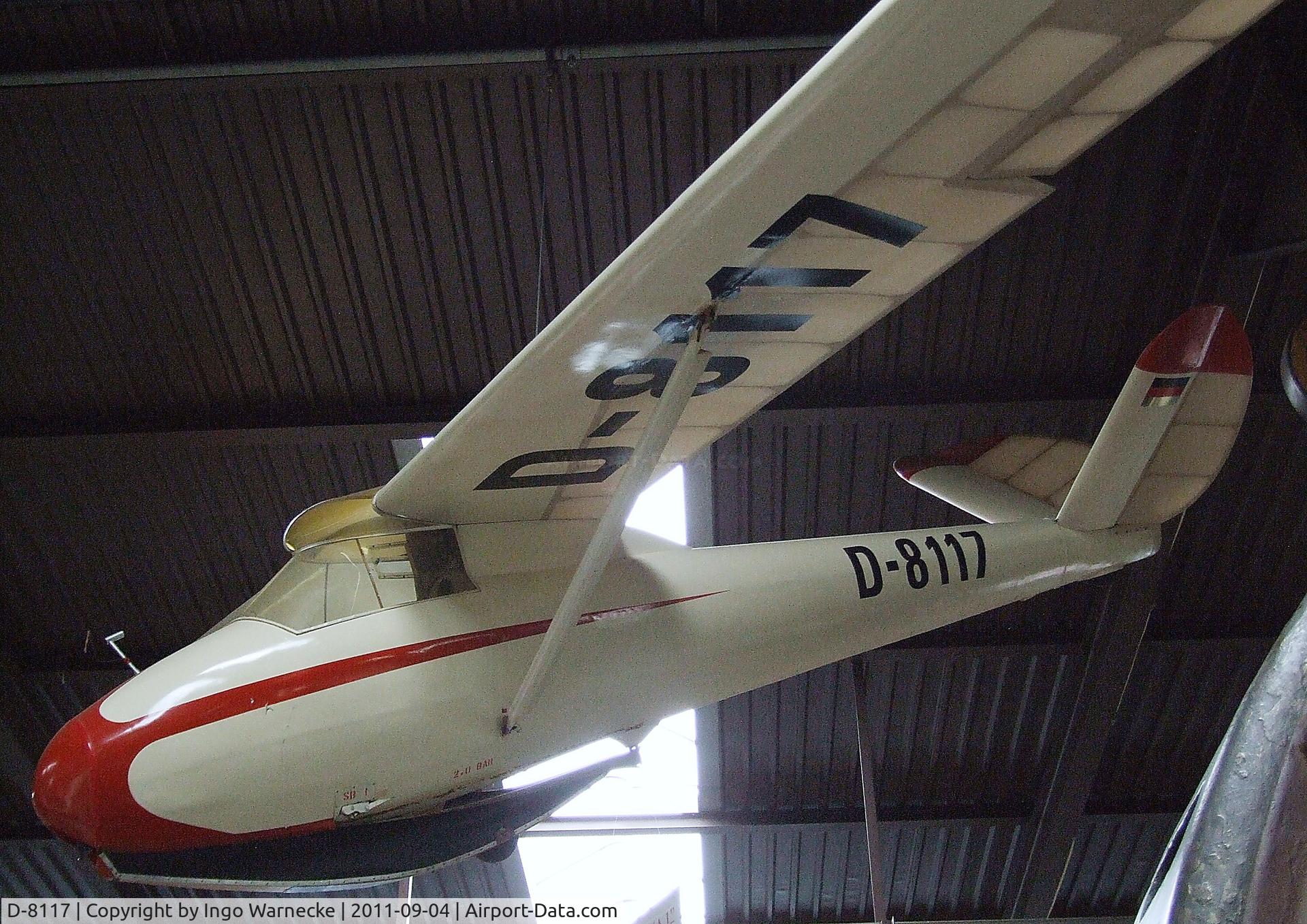 D-8117, Schleicher Ka-1 C/N Not found D-8117, Schleicher Ka-1 at the Auto & Technik Museum, Sinsheim