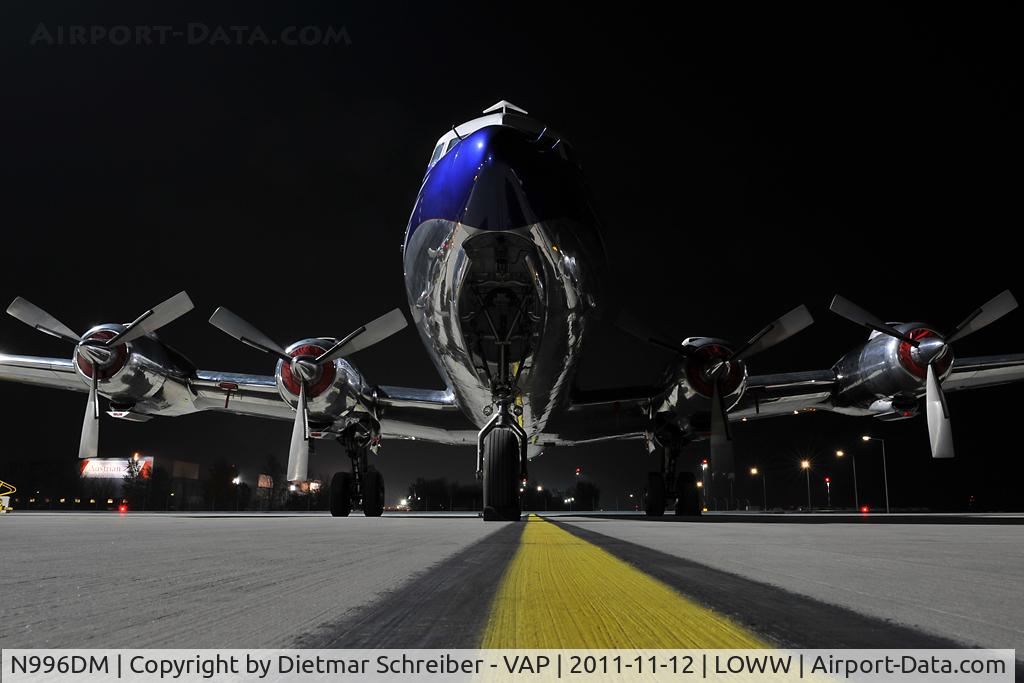 N996DM, 1958 Douglas DC-6B C/N 45563, Red Bull DC6