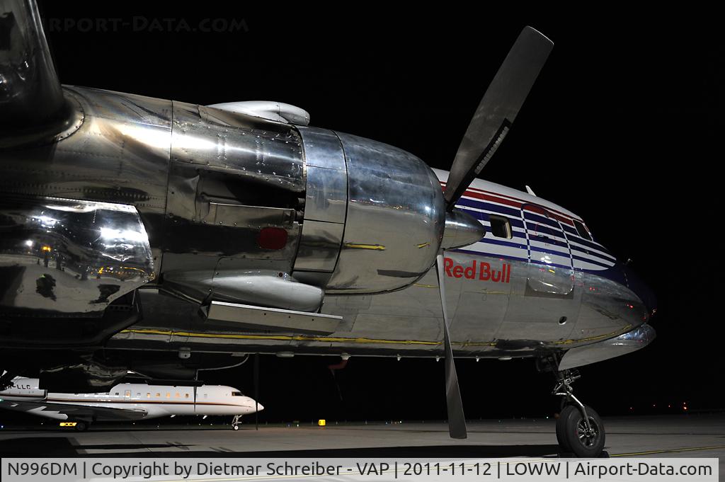 N996DM, 1958 Douglas DC-6B C/N 45563, Red Bull DC6