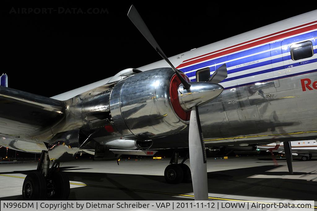 N996DM, 1958 Douglas DC-6B C/N 45563, Red Bull DC6