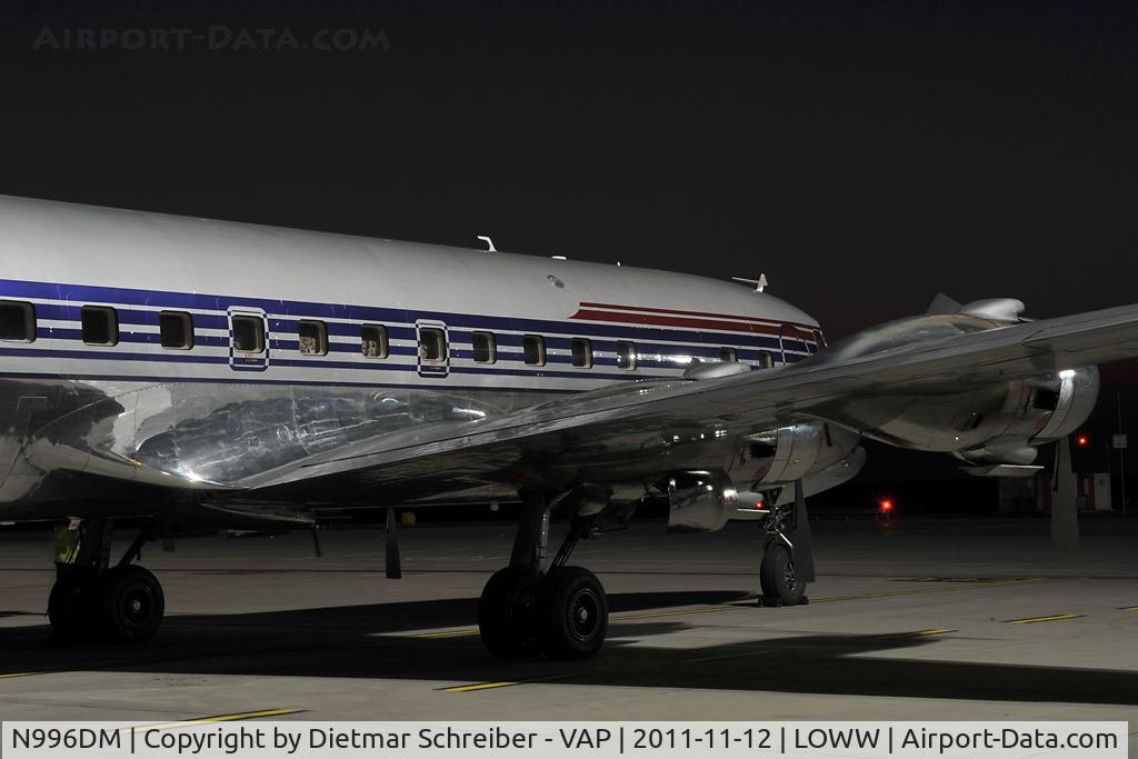 N996DM, 1958 Douglas DC-6B C/N 45563, Red Bull DC6