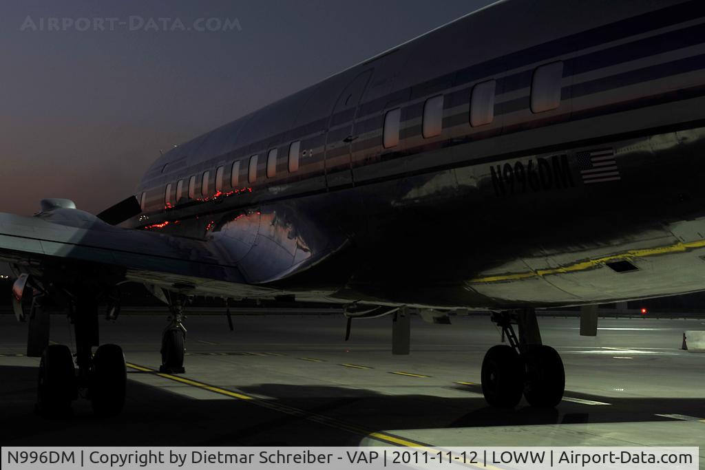 N996DM, 1958 Douglas DC-6B C/N 45563, Red Bull DC6
