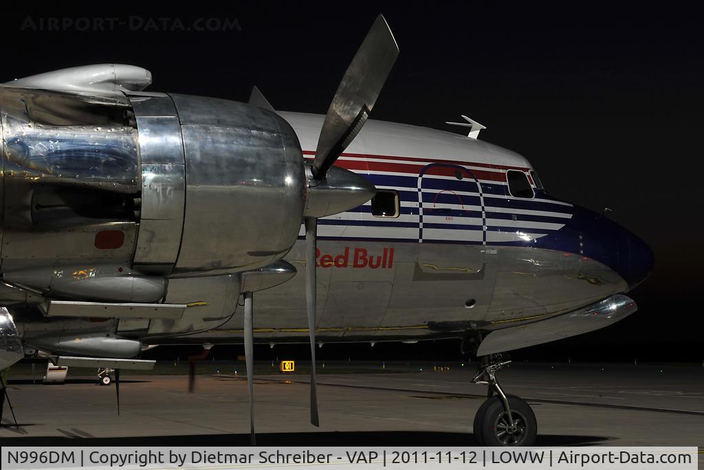 N996DM, 1958 Douglas DC-6B C/N 45563, Red Bull DC6