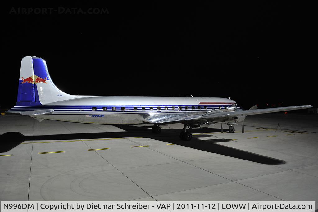 N996DM, 1958 Douglas DC-6B C/N 45563, Red Bull DC6