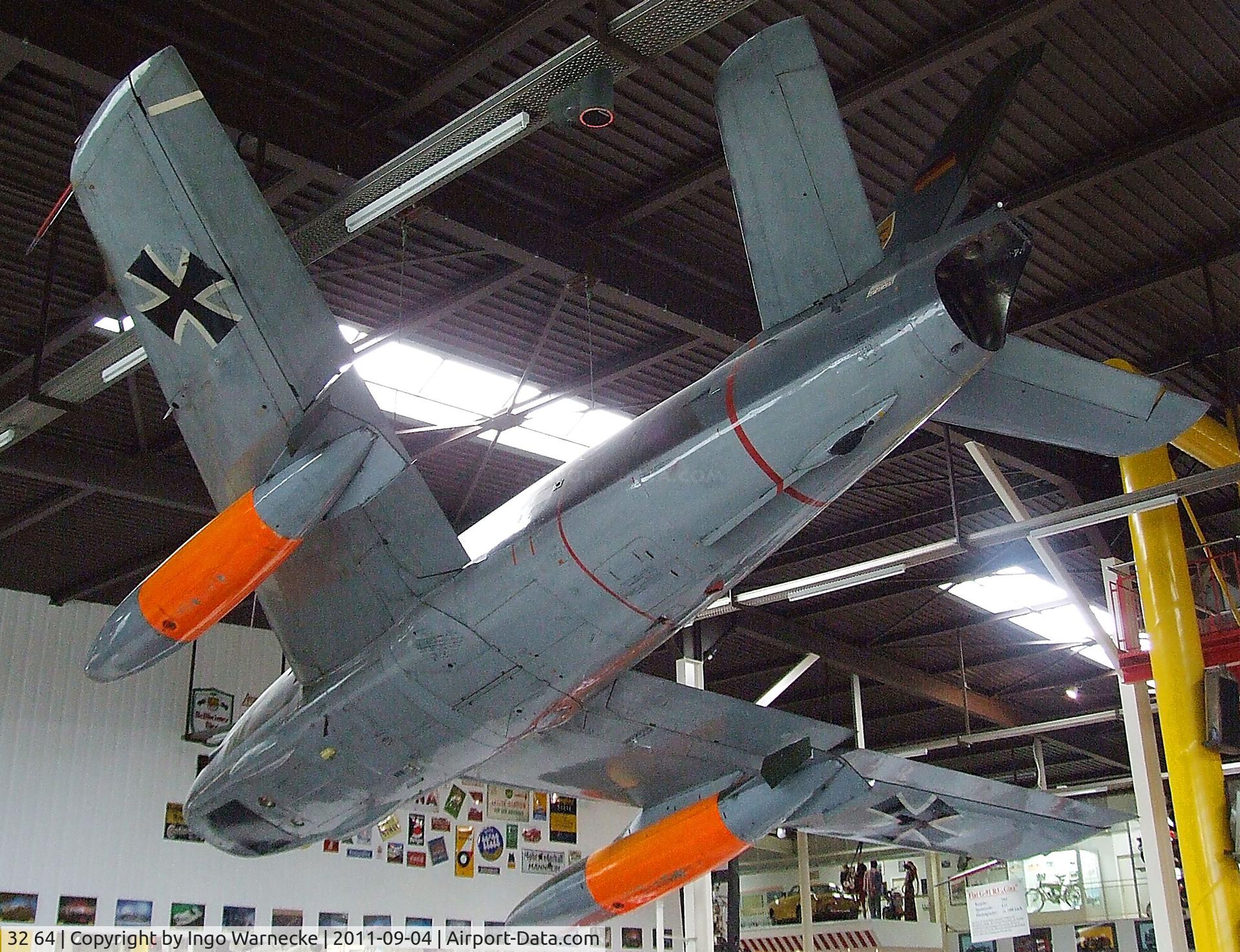 32 64, Fiat G-91R/3 C/N D534, FIAT G.91R/3 at the Auto & Technik Museum, Sinsheim
