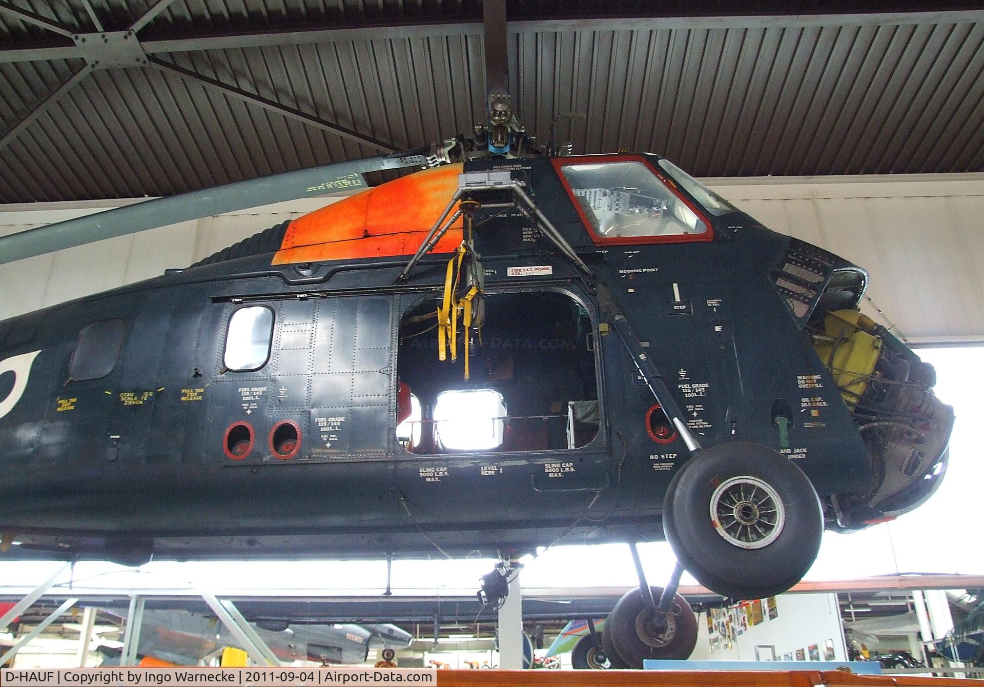 D-HAUF, Sikorsky S-58C C/N 58-356, Sikorsky S-58C at the Auto & Technik Museum, Sinsheim