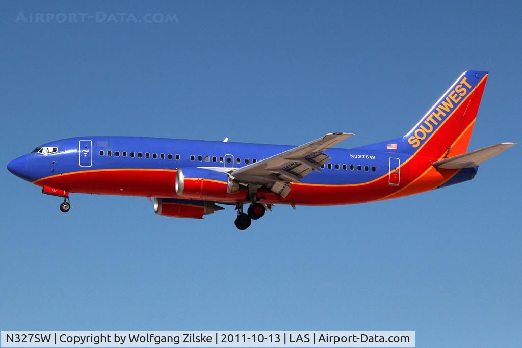 N327SW, 1987 Boeing 737-3H4 C/N 23691, visitor
