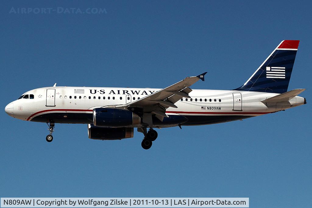 N809AW, 1999 Airbus A319-132 C/N 1111, visitor
