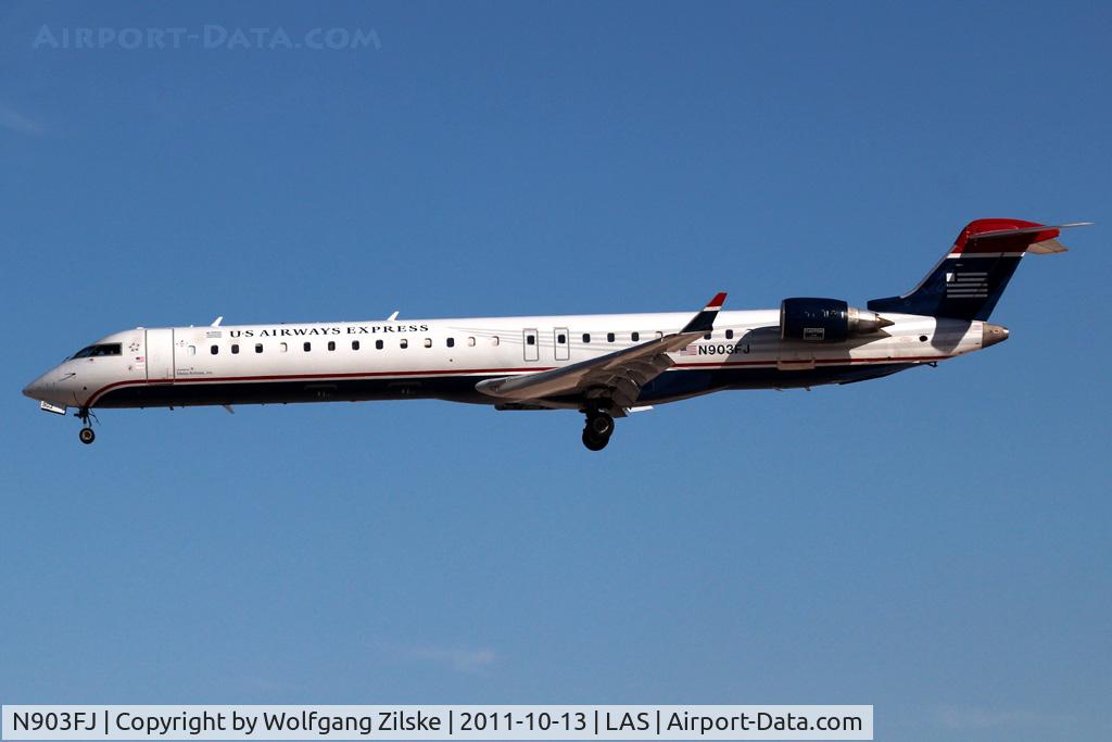 N903FJ, 2003 Bombardier CRJ-900ER (CL-600-2D24) C/N 15003, visitor
