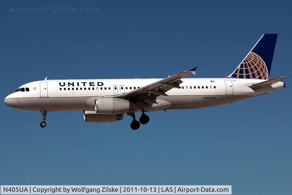 N405UA, 1993 Airbus A320-232 C/N 452, visitor