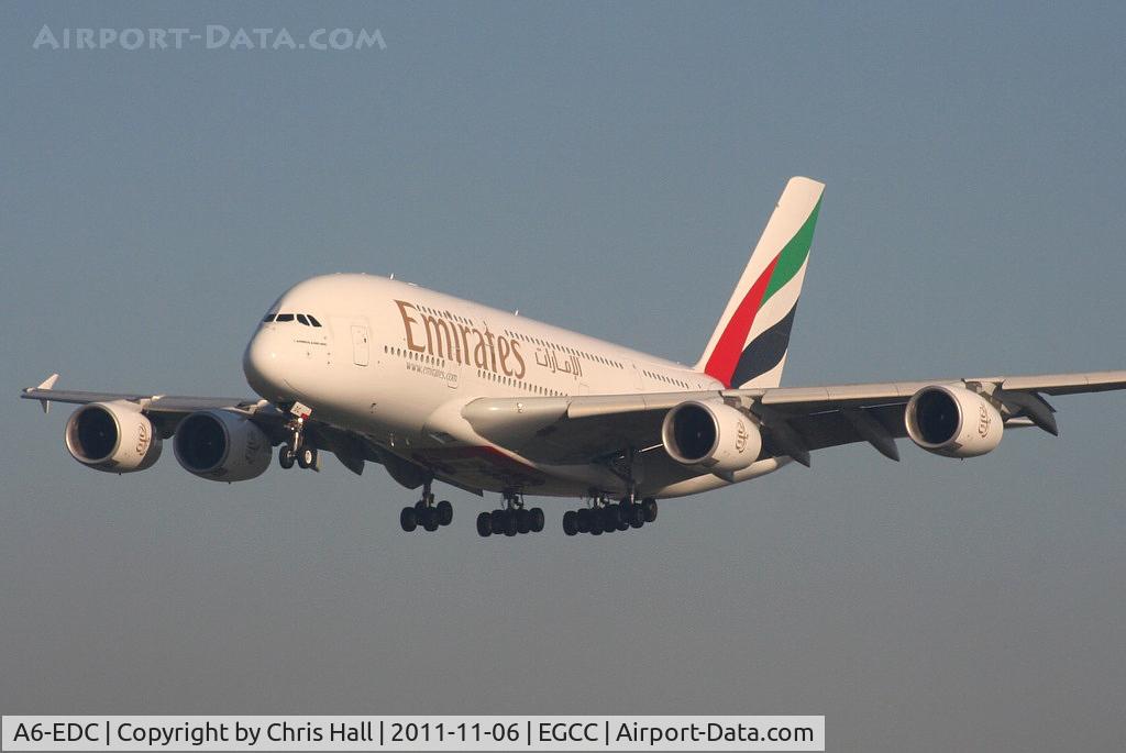 A6-EDC, 2008 Airbus A380-861 C/N 016, Emirates