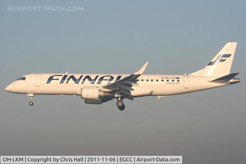 OH-LKM, 2008 Embraer 190LR (ERJ-190-100LR) C/N 19000160, Finnair