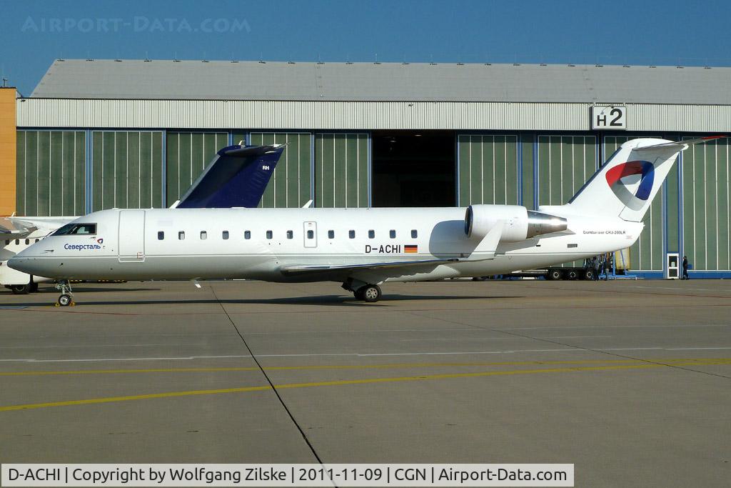 D-ACHI, 2000 Canadair CRJ-200LR (CL-600-2B19) C/N 7464, visitor
