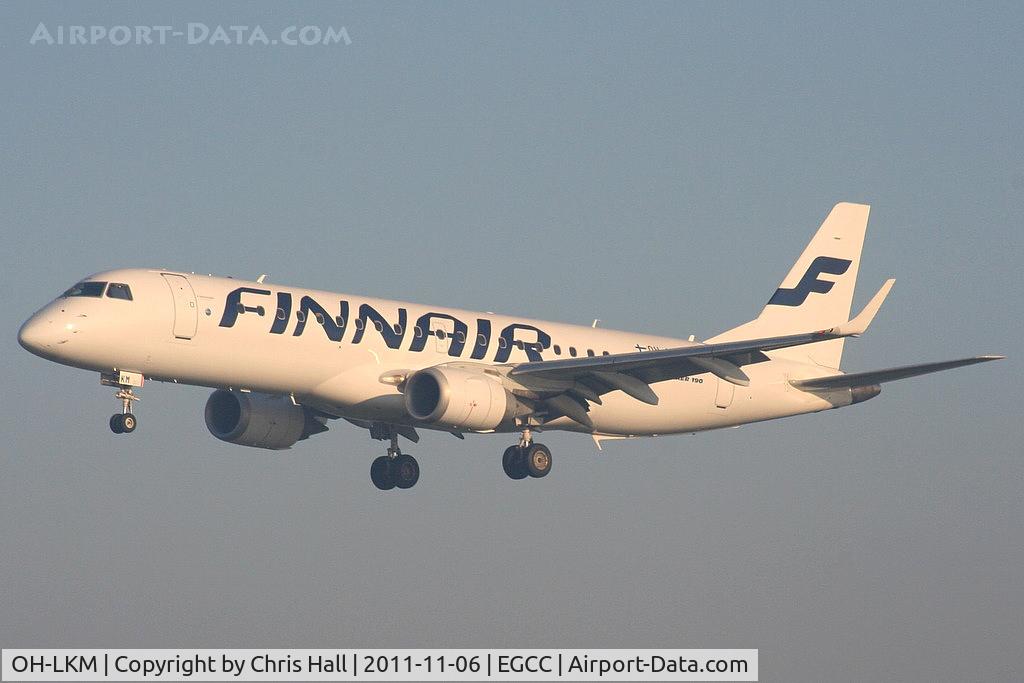 OH-LKM, 2008 Embraer 190LR (ERJ-190-100LR) C/N 19000160, Finnair