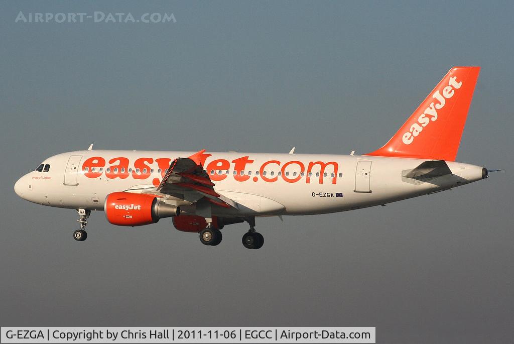 G-EZGA, 2010 Airbus A319-111 C/N 4427, easyJet