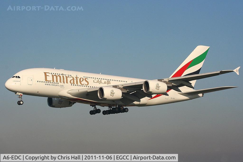 A6-EDC, 2008 Airbus A380-861 C/N 016, Emirates
