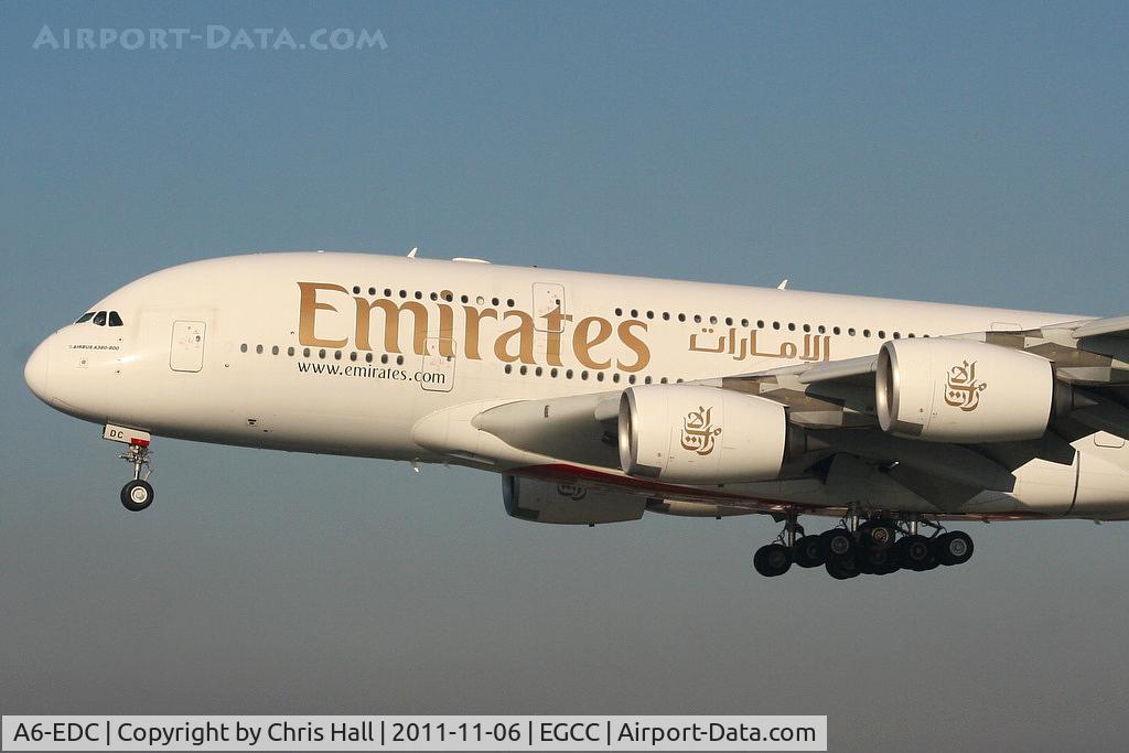 A6-EDC, 2008 Airbus A380-861 C/N 016, Emirates