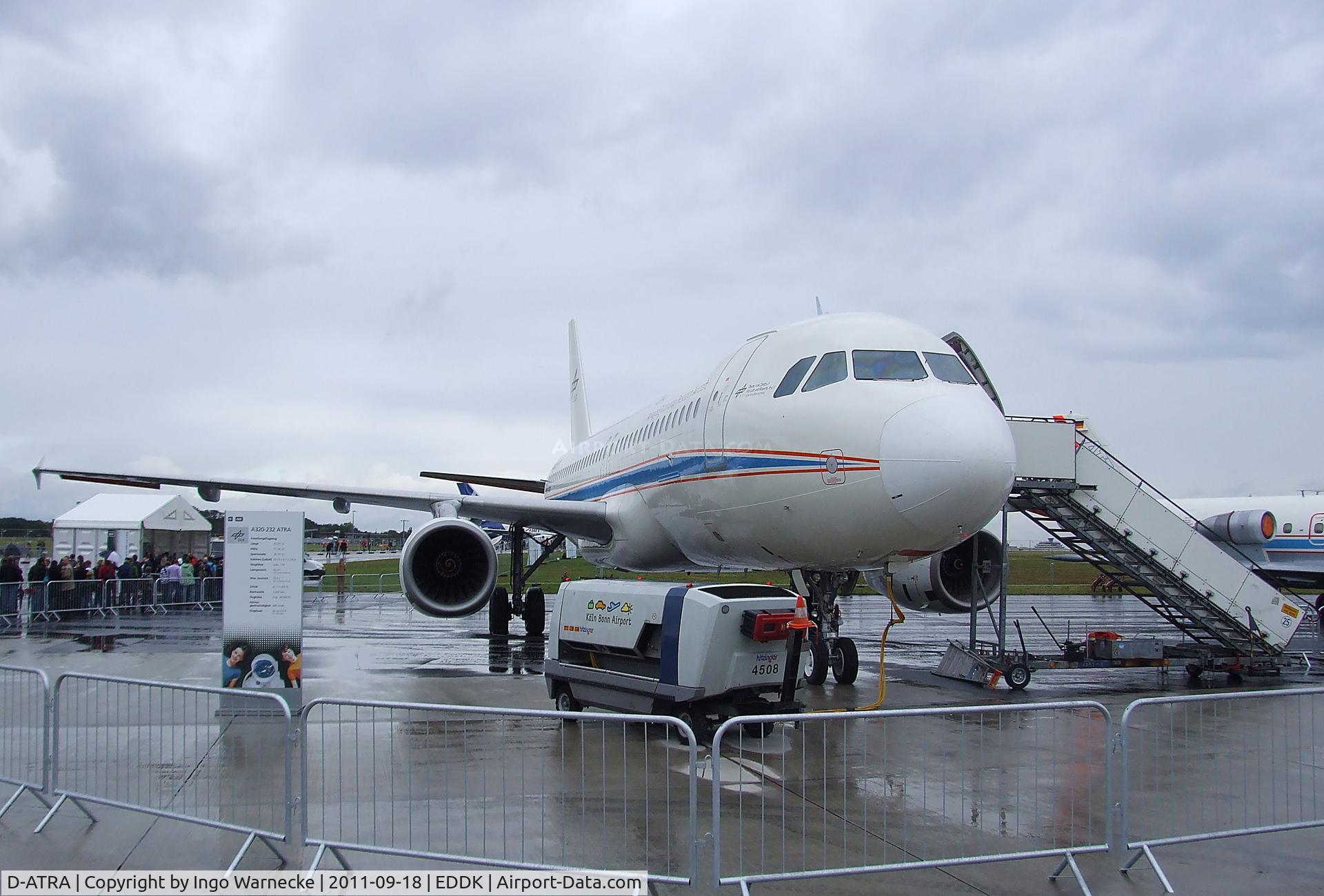D-ATRA, 1997 Airbus A320-232 C/N 659, Airbus A320 ATRA research aircraft of the DLR at the DLR 2011 air and space day on the side of Cologne airport