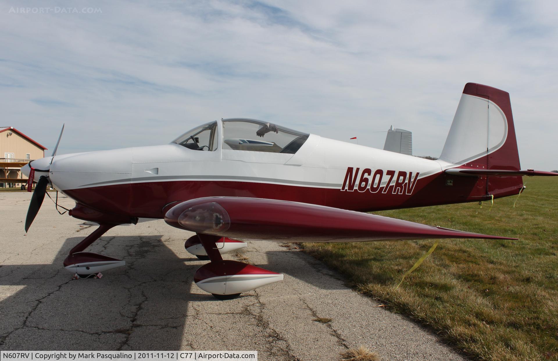 N607RV, 2008 Vans RV-7A C/N 71916, Vans RV-7A