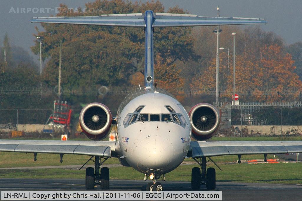LN-RML, 1991 McDonnell Douglas MD-82 (DC-9-82) C/N 53002, Scandinavian Airlines