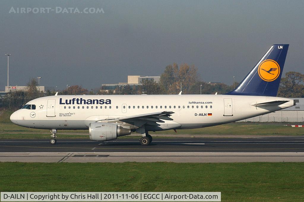 D-AILN, 1997 Airbus A319-114 C/N 700, Lufthansa