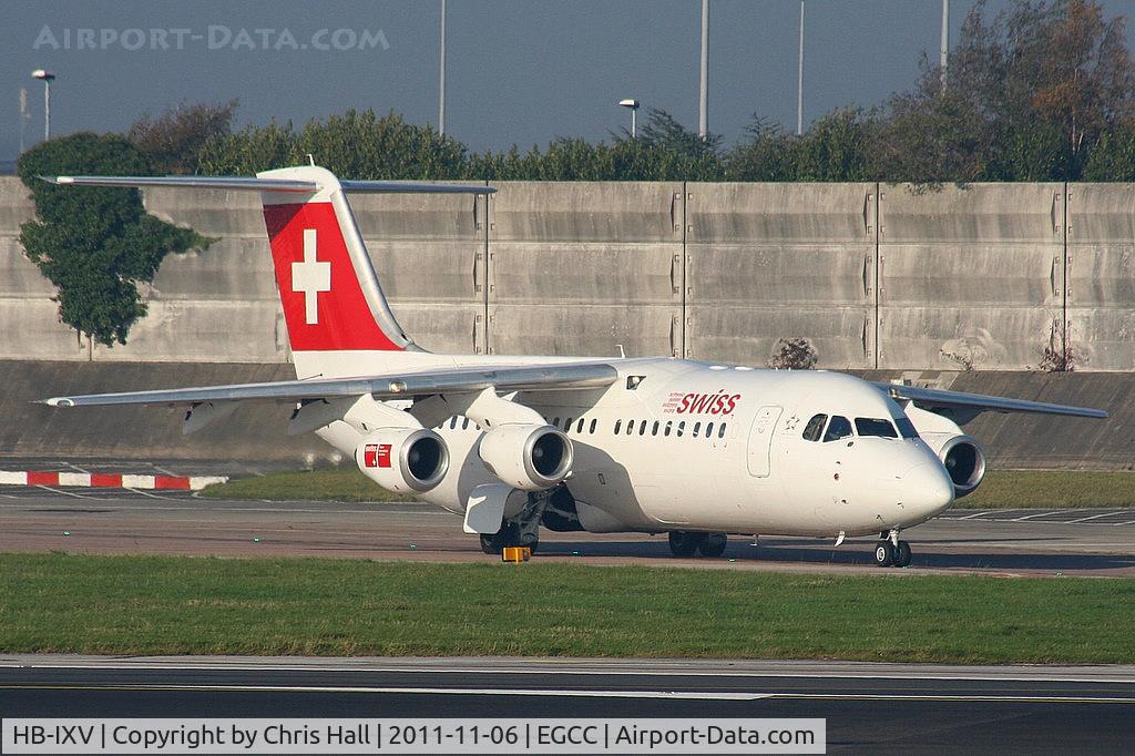 HB-IXV, 1995 British Aerospace Avro 146-RJ100 C/N E3274, Swiss European Airlines