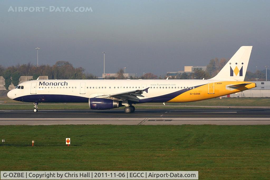 G-OZBE, 2002 Airbus A321-231 C/N 1707, Monarch