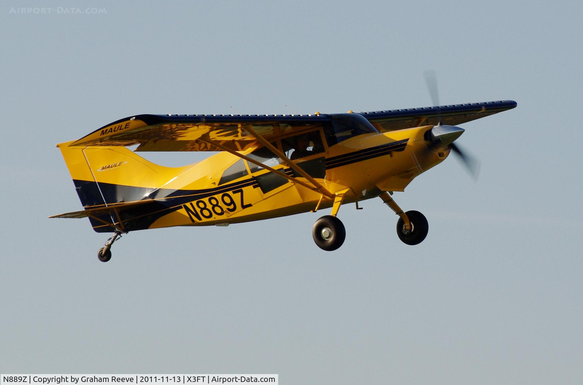 N889Z, Maule M-7-260C Orion C/N 30044C, Taking off from Felthorpe.