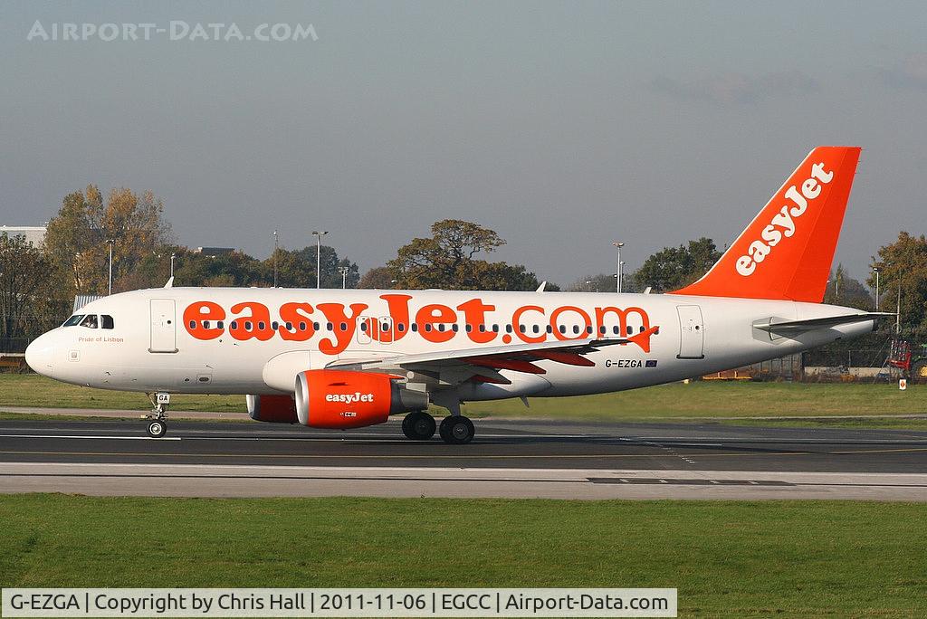 G-EZGA, 2010 Airbus A319-111 C/N 4427, easyJet