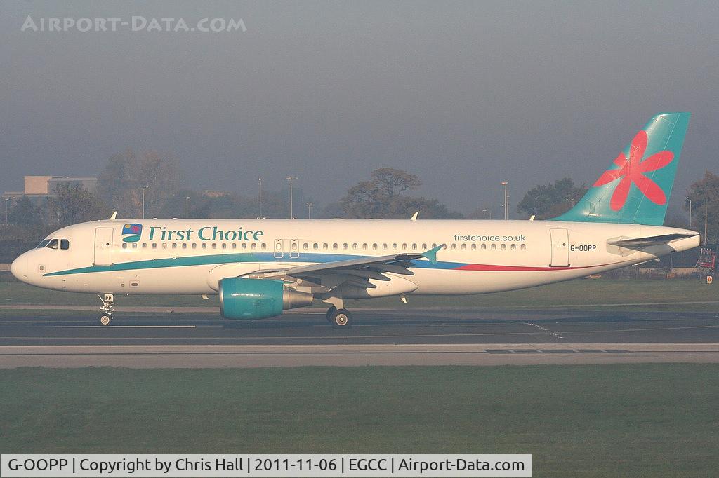G-OOPP, 2001 Airbus A320-214 C/N 1571, First Choice
