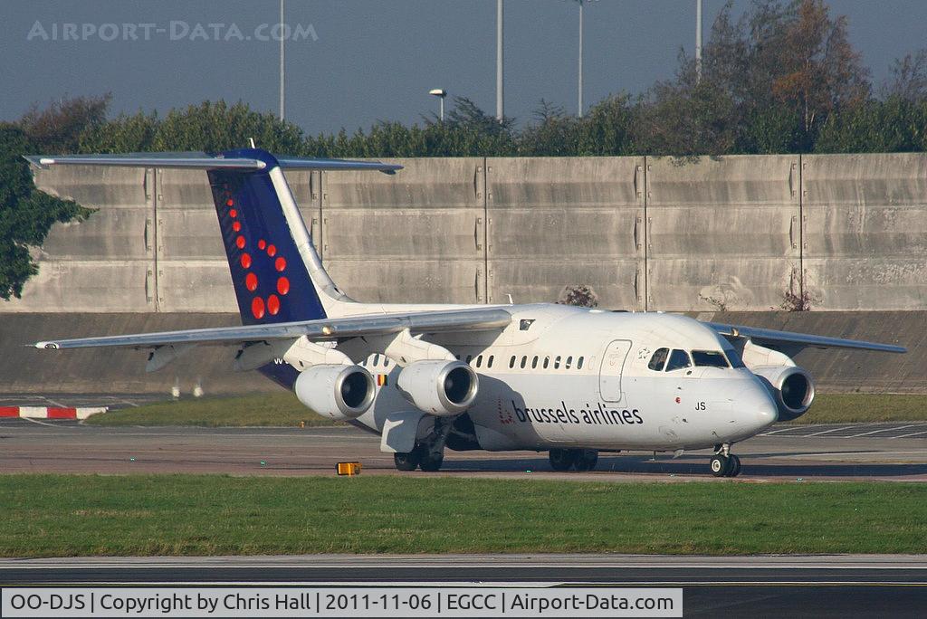 OO-DJS, 1996 British Aerospace Avro 146-RJ85 C/N E.2292, Brussels Airlines