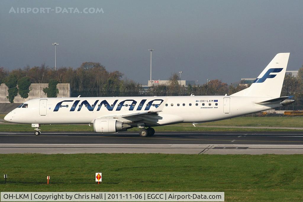 OH-LKM, 2008 Embraer 190LR (ERJ-190-100LR) C/N 19000160, Finnair